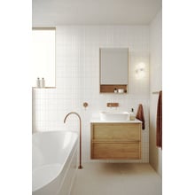 Clovelly 200mm Bronze Wall Tapware & Shower Package